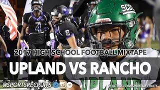 BASELINE LEAGUE NAILBITER Upland vs Rancho Cucamonga SportsRecruits Official Football Highlights [upl. by Stricklan]