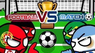 Countryballs school🎒🏫part 6 Football Match ⚽️ 🏆 [upl. by Yrek141]