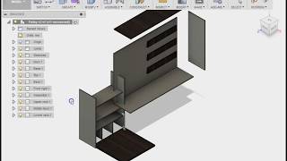 Fusion 360 Rendering Component Parts and Joints [upl. by Bohannon761]