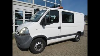 Nissan Interstar 11535308 L 25DCi DOKA Dubbelcabine 64BXRF [upl. by Ilene554]