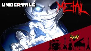 Undertale  sans 【Intense Symphonic Metal Cover】 [upl. by Akihsat]