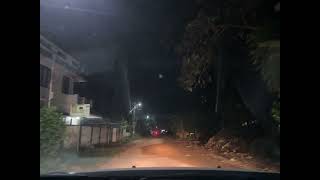 Pallippuram night drive trivadrum [upl. by Aihsekal]