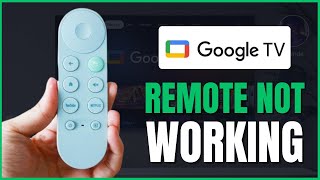 How to Fix Remote Not Working on Chromecast with Google TV [upl. by Annaert]