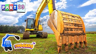 Diggers For Kids 🦺 Diggers Worldwide Crawler Excavators Dump Trucks Wheel Loaders Cranes amp More [upl. by Golda]