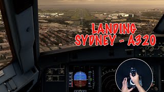 LANDING SYDNEY A320 [upl. by Jahdai]