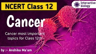 Cancer  NEET Biology  NEET 2022  CLASS 12 [upl. by Kele]