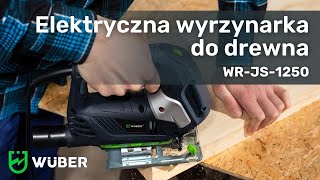 ELEKTRYCZNA WYRZYNARKA DO DREWNA WRJS1250  Użytkowanie i funkcje [upl. by Bose]