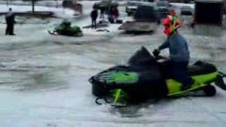 Black River snowmobile races [upl. by Krell]