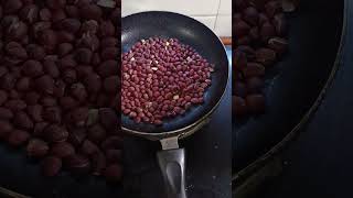 roasting peanut frying pan chutney [upl. by Cordy489]