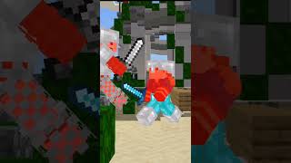 Wind Charge In Hive Skywars Classic minecraft hive shorts [upl. by Genovera]