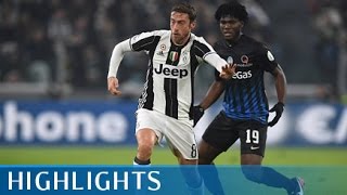 Juventus  Atalanta  32  Highlights  Tim Cup 201617 [upl. by Ezitram]