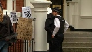 Asyl für Assange in Ecuador London will Ausreise verhindern  DER SPIEGEL [upl. by Stephen573]