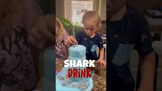 How to make a shark drink Easy drink recipe…Kid Friendly [upl. by Patrich]