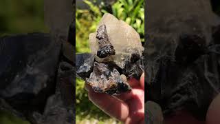 Calcite amp Sphalerite from Elmwood Mine Carthage Tennessee USA [upl. by Ahaelam]