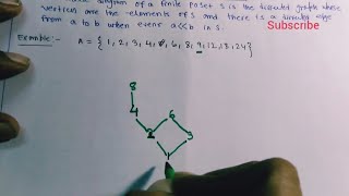 Hasse Diagram with Example Discrete Mathematics Order relation amp Lattice [upl. by Anirtak850]