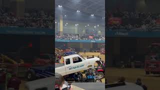 Jan 7 Alltech Arena pulling truck [upl. by Jacquenette]