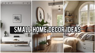 Small Home Decorating Ideas  Home Decor Inspiration  Small Home Decor [upl. by Vanden928]