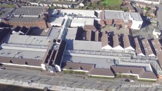 Newry City Ireland Drone View [upl. by Oinolopa]