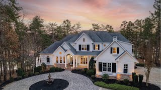 Lake Norman Waterfront Estate Tour [upl. by Delfeena927]