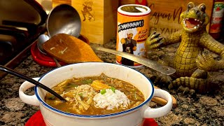 Cajun Ninja Seafood Gumbo From Scratch [upl. by Abih]