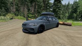 BeamNGdrive Freeroam East Coast USA  2013 ETK 856 Knallhart [upl. by Sellma844]