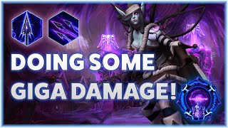 Sylvanas Arrow  DOING SOME GIGA DAMAGE  Grandmaster Storm League [upl. by Arahsat]