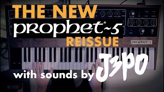 THE NEW PROPHET 5 REISSUE  JULIAN quotJ3POquot POLLACK DEMO [upl. by Linn]