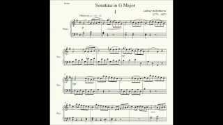 Sonatina in G Major First Movement  Ludwig van Beethoven  Piano Repertoire 3 [upl. by Gilba334]