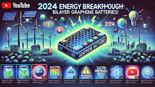 2024 Energy Breakthrough Bilayer Graphene Batteries [upl. by Haney]