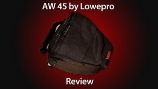 Lowepro Toploader Zoom 45 AW DSLR Bag Review [upl. by Atnamas87]