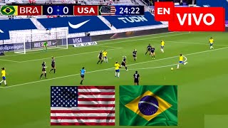 🔴 Estados Unidos vs Brasil EN VIVO  Final Copa de Oro Femenina [upl. by Arleta]