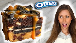 Easy Oreo Brookies So good [upl. by Mancino295]