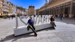 Karlovy Vary Exploration A Visual Feast Czech Republic Walking Tour 2024 [upl. by Ialokin]