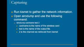 Cracking Wireless Networks Netstumbler [upl. by Jarietta]