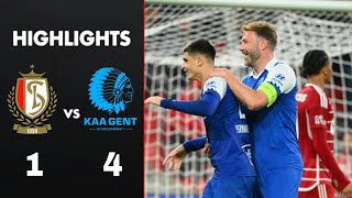 Standard Liège vs KAA Gent 14 Highlights  Gand  Standard  La Gantoise  Jupiler Pro League 2024 [upl. by Ennayr376]