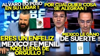 ALVARO MORALES PONE EN SU LUGAR A PERIODISTA GUATEMALTECO QUE MENOSPRECIA A MÉXICO FEMENIL [upl. by Skoorb]