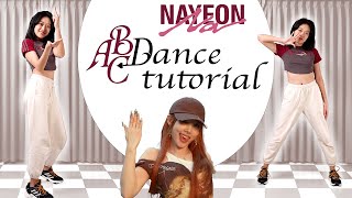 NAYEON quotABCDquot dance tutorial slowed mirrored [upl. by Eloisa]