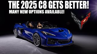 2025 C8 Corvette PRODUCTION Starts TODAY with New OPTIONS in play [upl. by Roane]