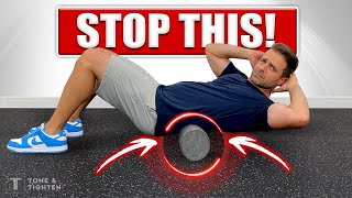 How To Foam Roll Your Lower Back The RIGHT Way BETTER RESULTS [upl. by Shing13]