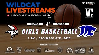 WMC Livestream Whitehall visits Montague in 202223 girls basketball rivalry matchup [upl. by Dareen34]