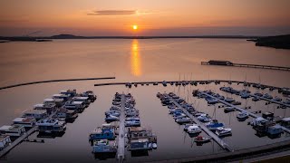 Geiseltalsee Hafen Braunsbedra 4k 30 FPS [upl. by Gunas952]