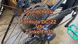 SOUNDCHECK OF FORMULA DC22 HUBS amp TANKE TH31 SEALED BEARING HUBS  TREK MARLIN 6 2022 [upl. by Aseral]