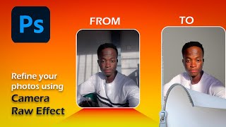 Refine your Photos using Camera Raw Effect in Adobe Photoshop photoshoptutorial photoediting [upl. by Dloreh]