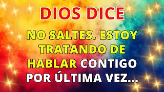 DIOS DICE TE HE DADO MUCHAS SEÑALES PERO TÚ SIEMPRE LAS IGNORAS EL MENSAJE DE DIOS PARA TI HOY [upl. by Eillen]