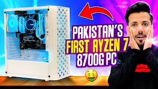 Pakistans First AMD Ryzen™ 7 8700G AIML PC Build  Ryzen 7 8700G Game Benchmarks [upl. by Ettennod445]