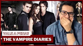 THE VAMPIRE DIARIES É BOM Queimei a língua com a série [upl. by Purvis]