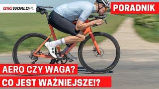 Aerodynamika czy waga Co jest ważniejsze na szosie [upl. by Yrekcaz]