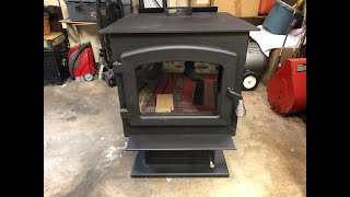 Drolet Myriad 2 Wood Stove model DB03051 [upl. by Warren]