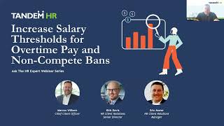 Ask the HR Expert Increase Salary Thresholds for Overtime amp NonCompete Bans [upl. by Anilec]