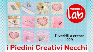 Necchi Lab  Piedini per la tua creatività [upl. by Nyhagen]